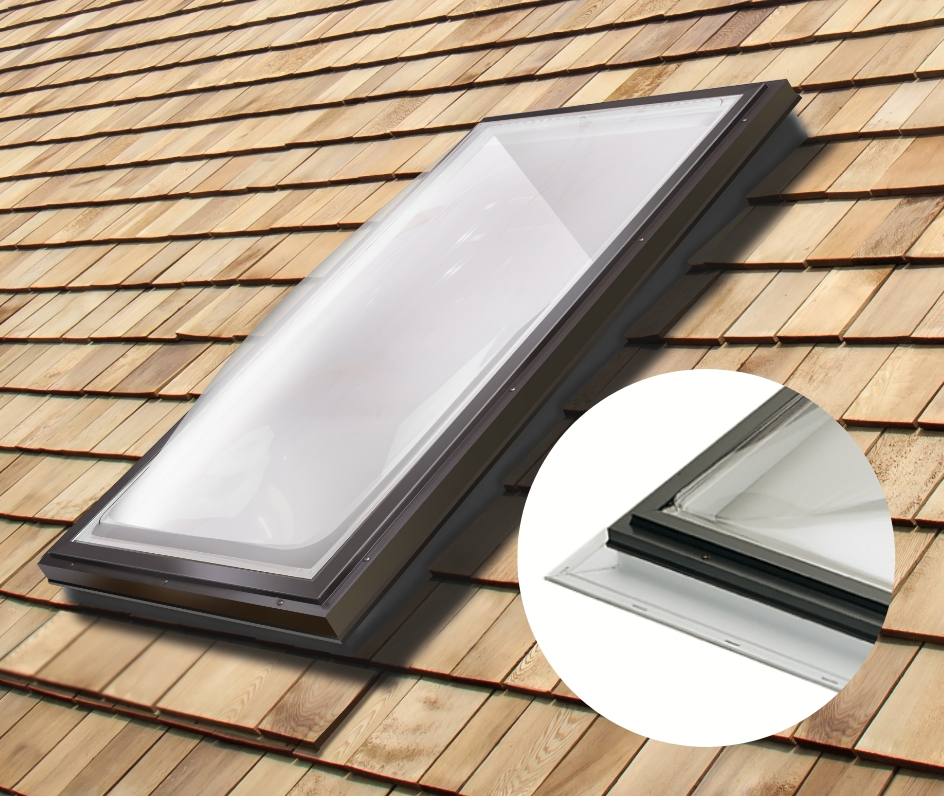 Columbia AC VSF - Vinyl Self Flashing Fixed Acrylic Dome Skylight 29 Acrylic Skylight Better Solutions For Applications