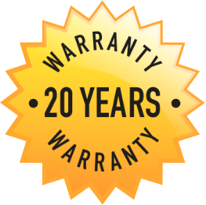 20 Year Warranty