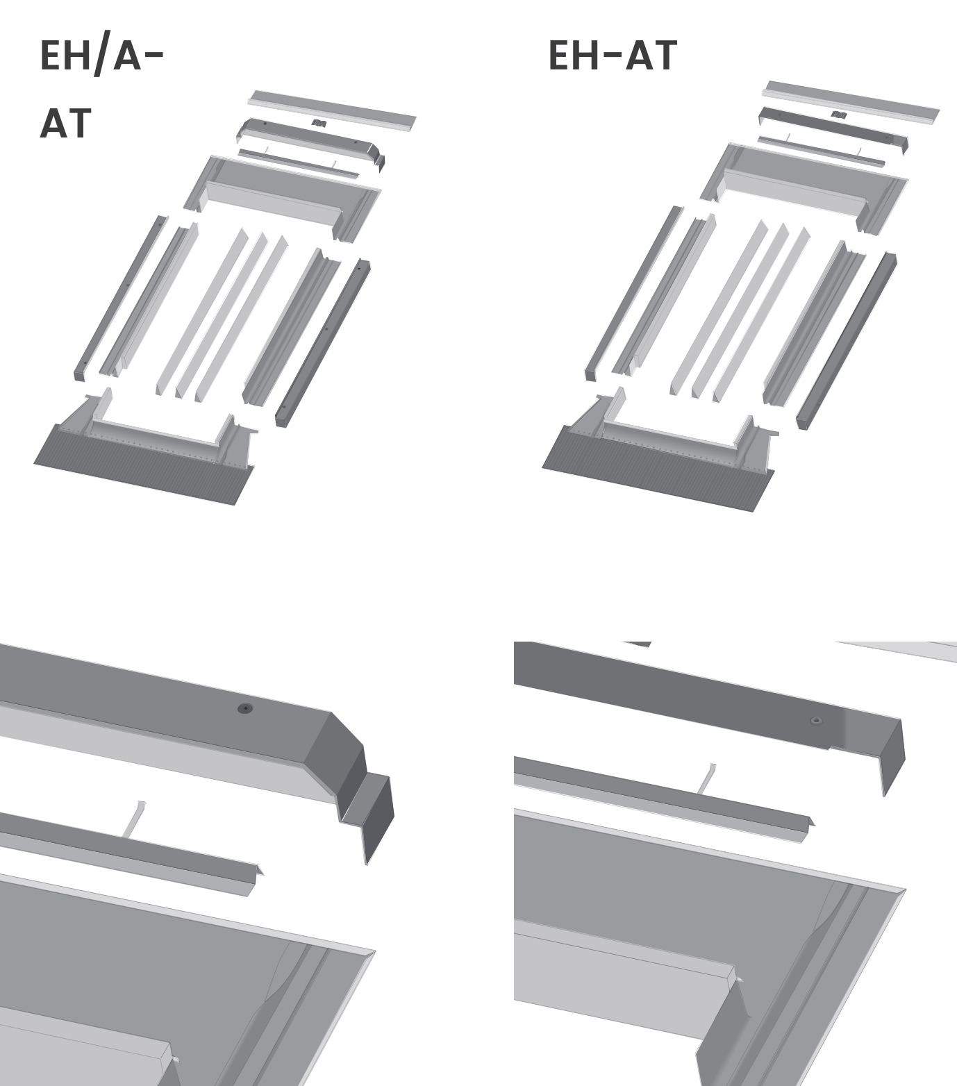 EHA AT Thermo High Profile Step Flashing Diagram
