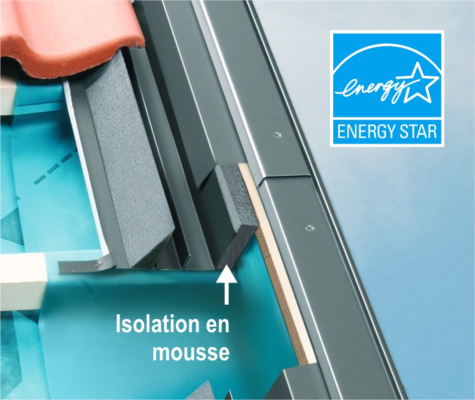 FAKRO FV – Puits De Lumière Avec Cadre Intégré À Ouverture Manuelle 19 Thermo Flashing Thumb