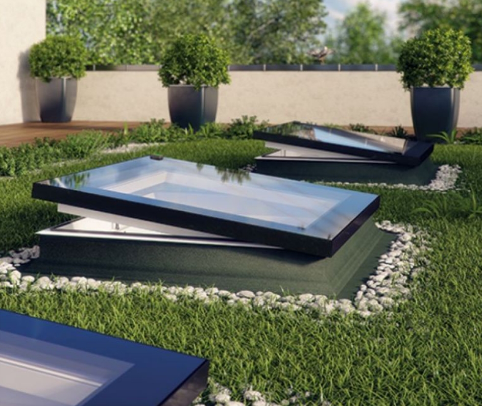 Fakro Drf Skylight Grass Roof