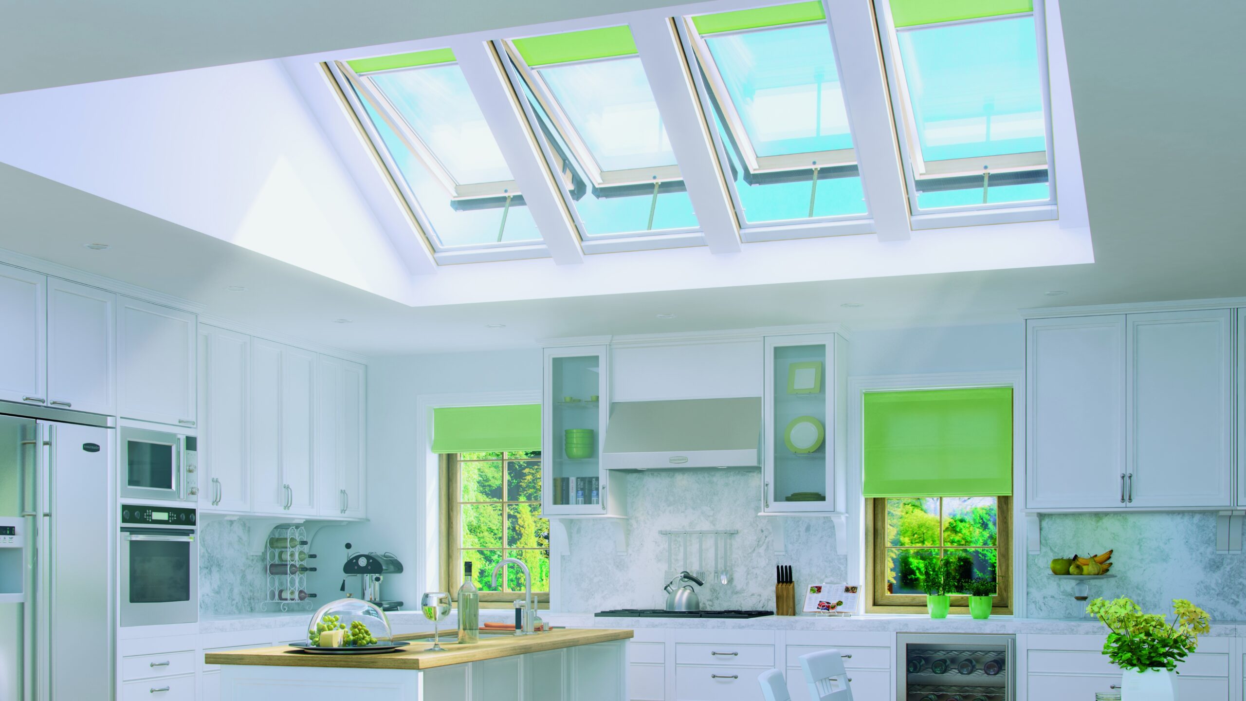 Fakro kitchen venting skylights