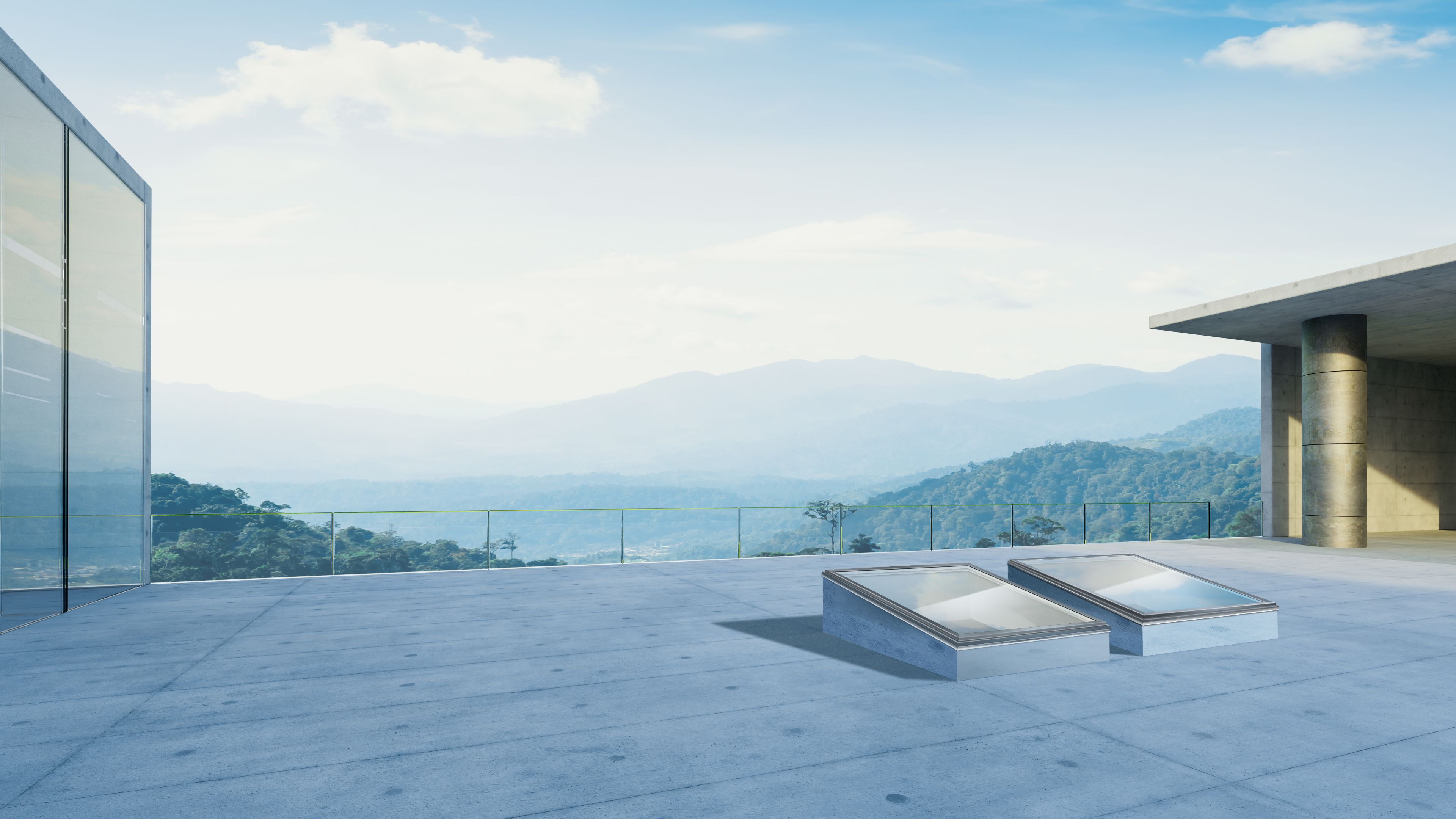 Gl aof skylights on roof hero