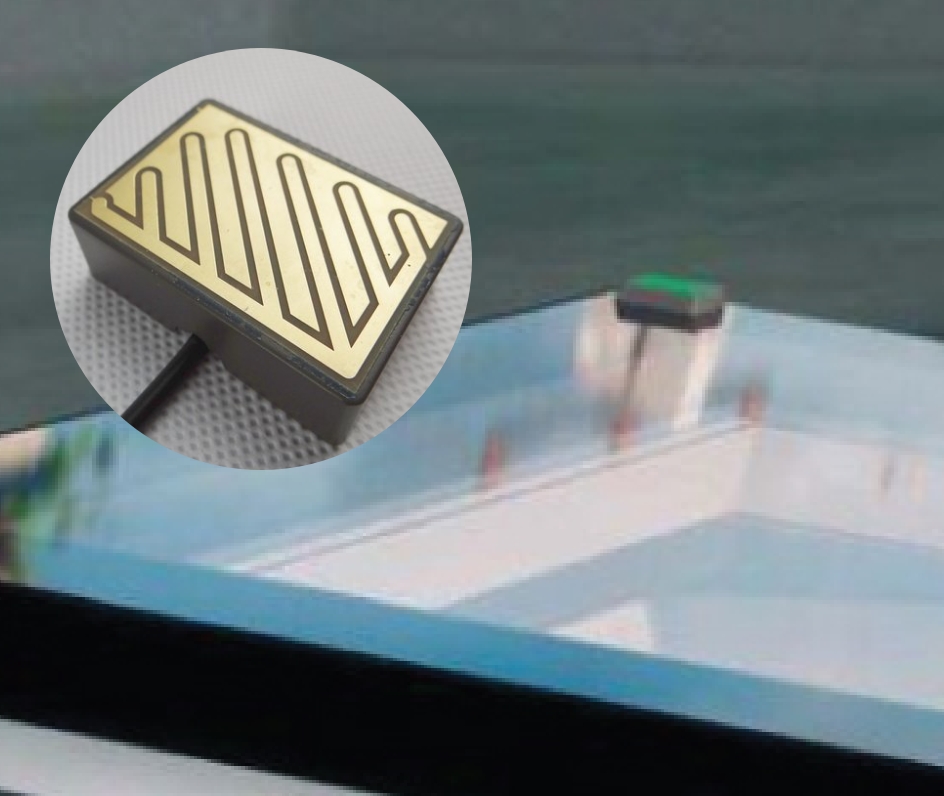 Roof window rain sensor