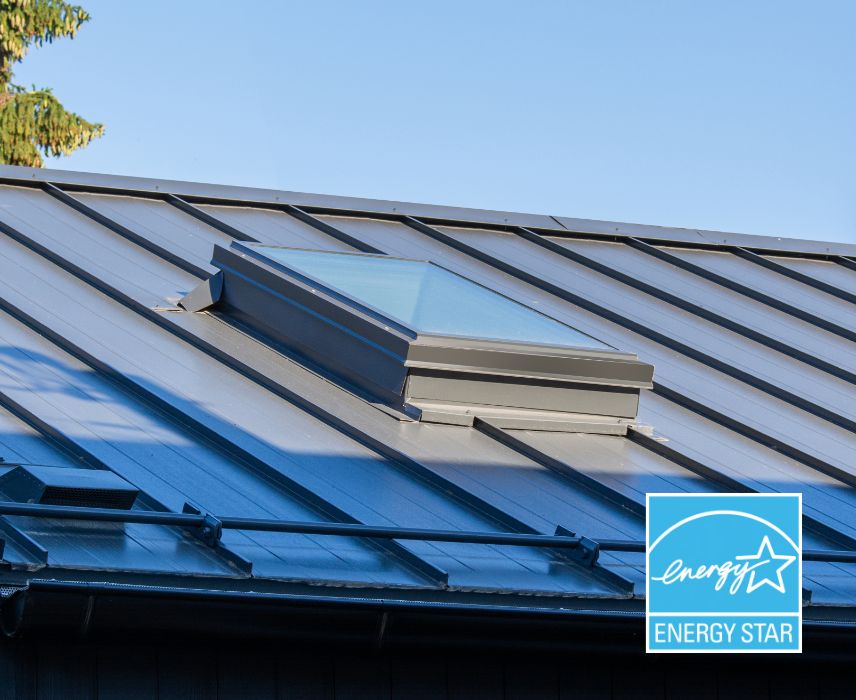 Your Complete Skylight Source 7 ENERGY STAR Skylight Metal Roof