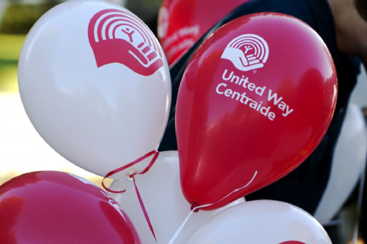 Columbia dans la communauté 18 United Way Balloons