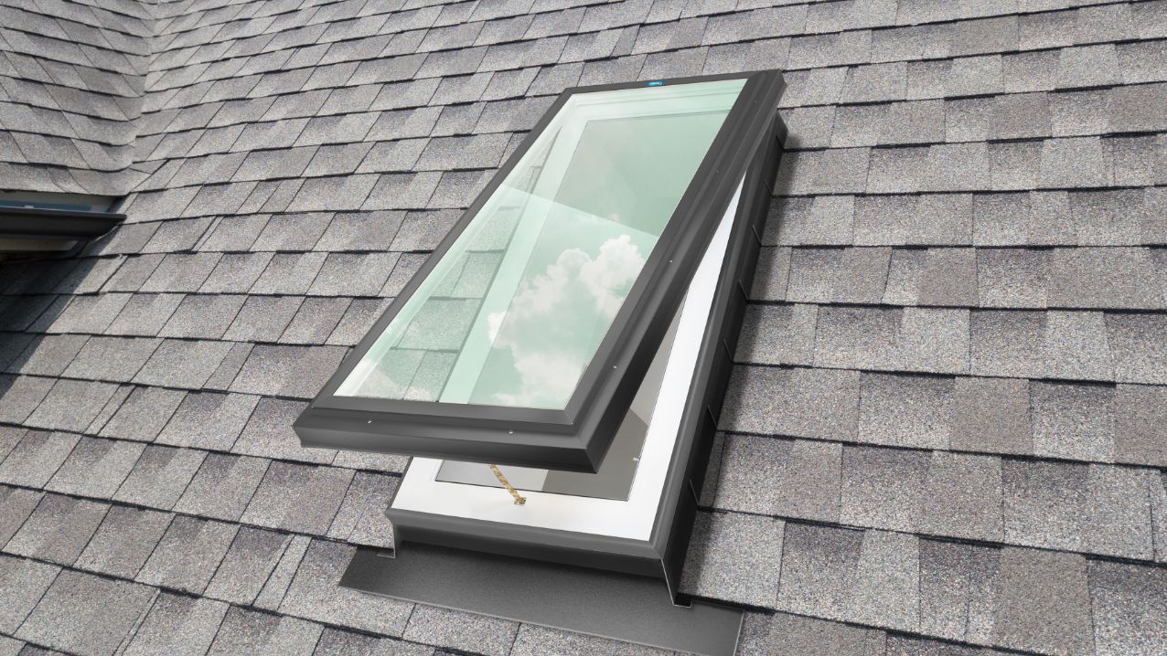L’histoire de Columbia 2 Venting skylight shingle roof