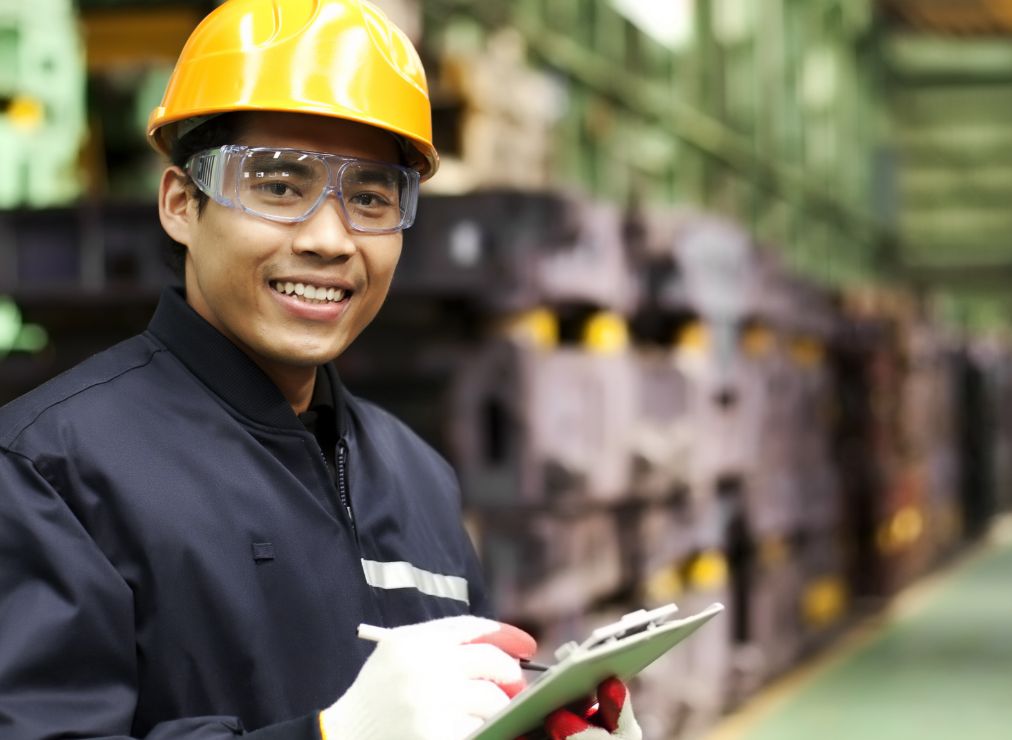 Our People 3 Yellow Hardhat In Shop