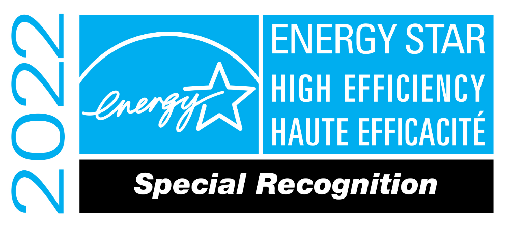 2022 ENERGY STAR High Efficiency Recognition