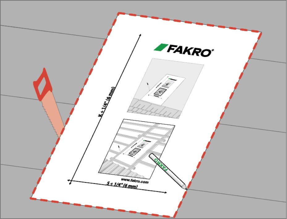 Columbia et FAKRO 25 Fakro Install Template