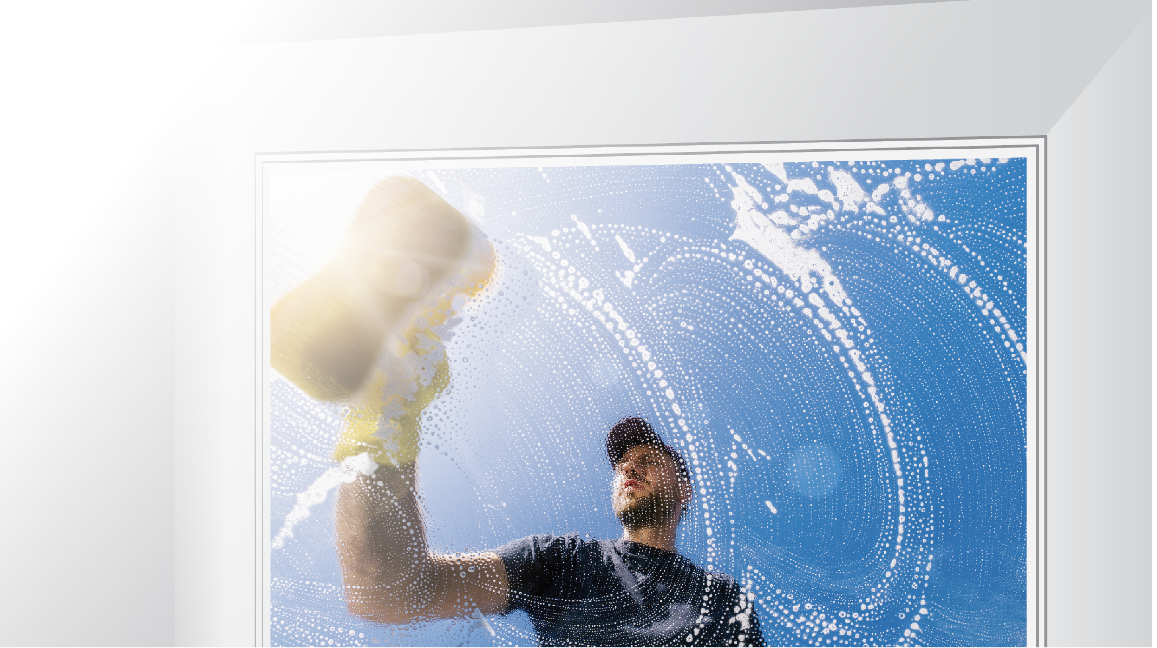 Hero maintaining your skylight