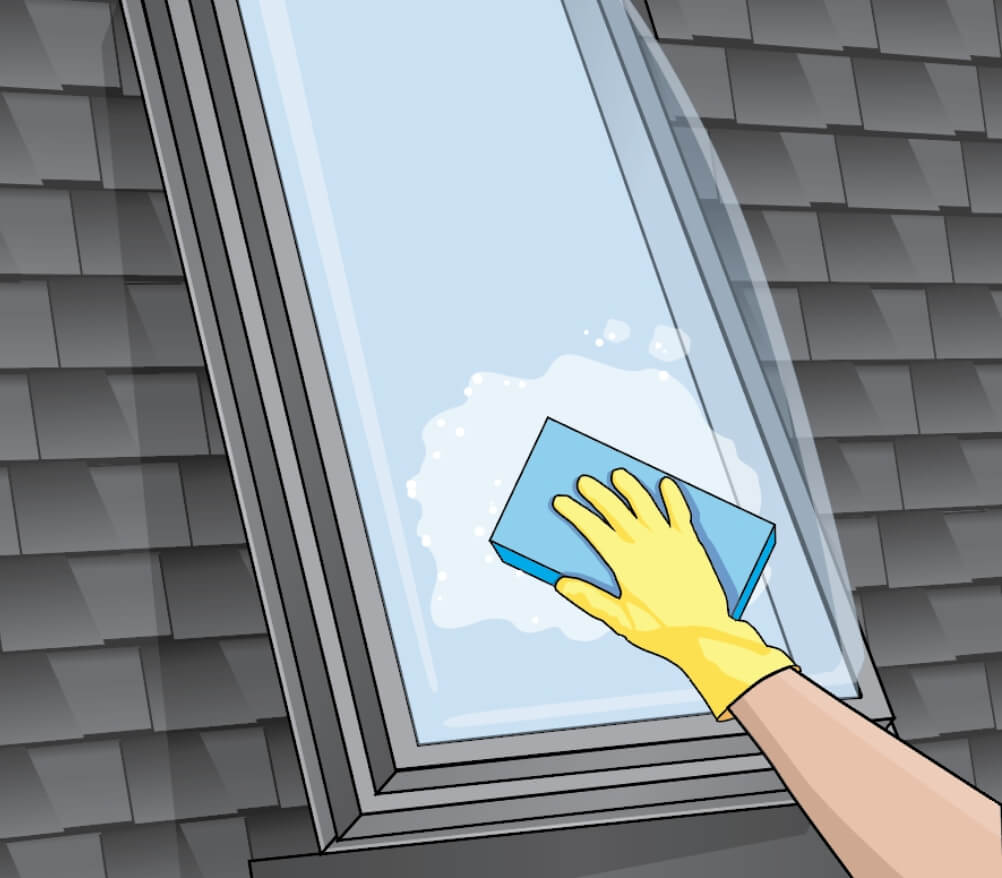 Service et entretien 7 Maintenance skylight cleaning