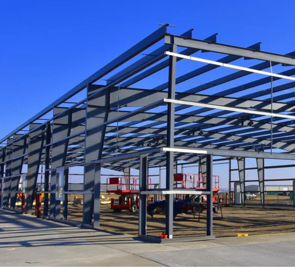 Roof Types & Slopes 23 Metal Frame Flat Roof