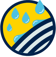 Glass vs Acrylic 26 Repells Rain Icon