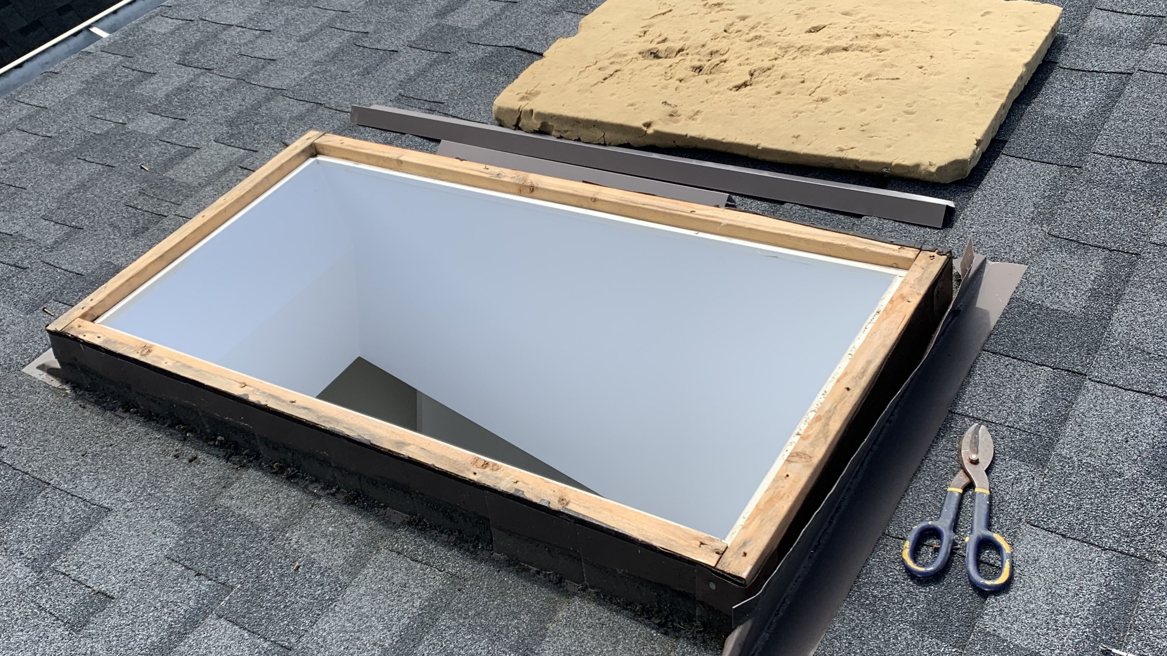 Replacement Skylight Install Hero