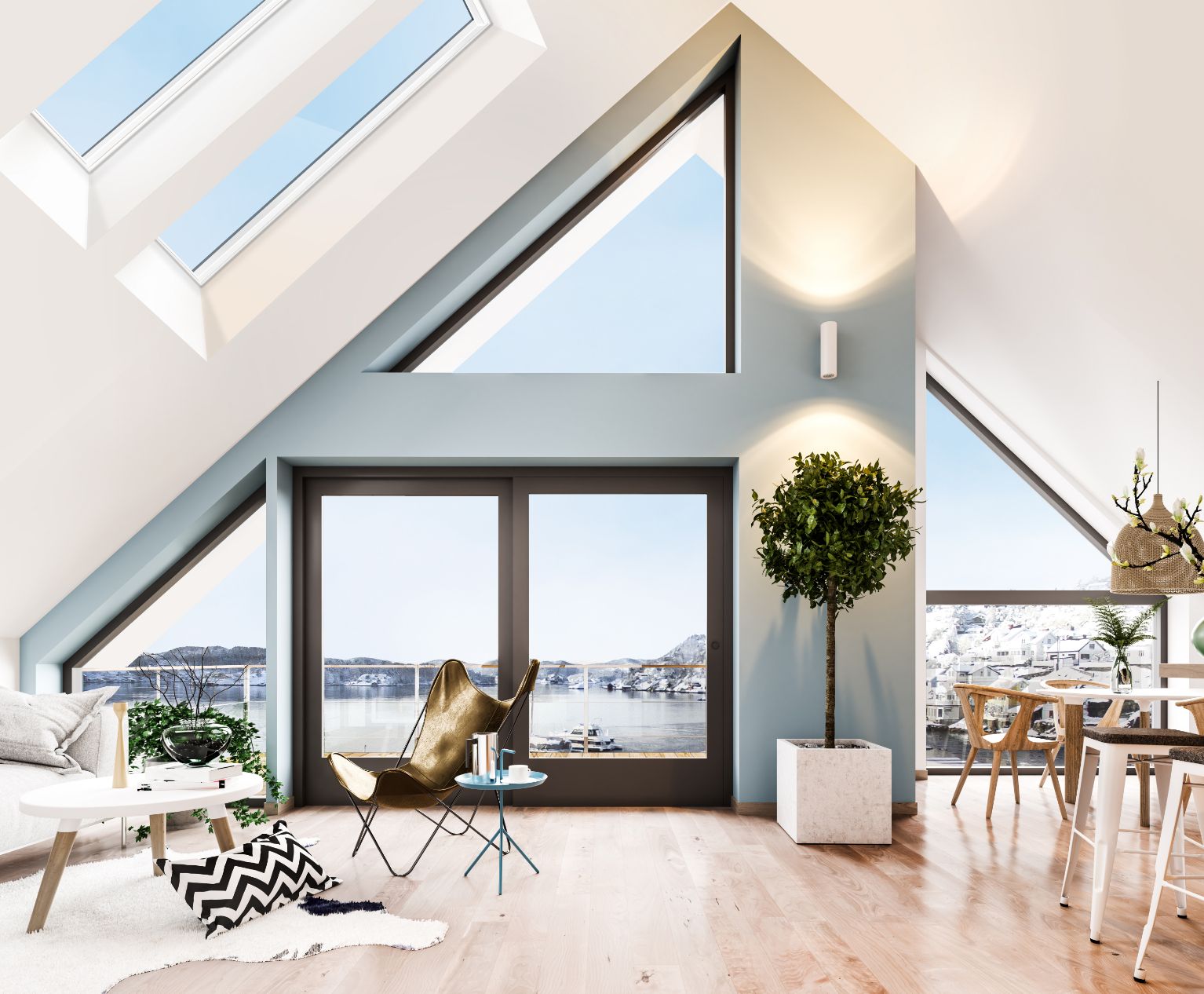 The Benefits of Natural Light 4 Vaulted Ceiling Skylights