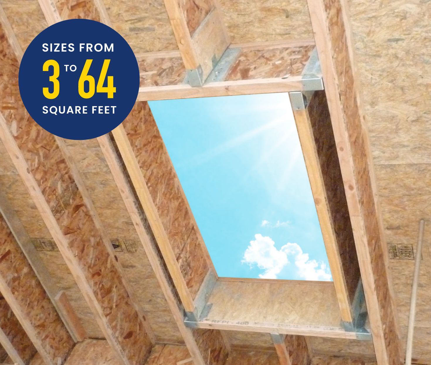 The Columbia Advantage 18 Wide Skylight Size Range
