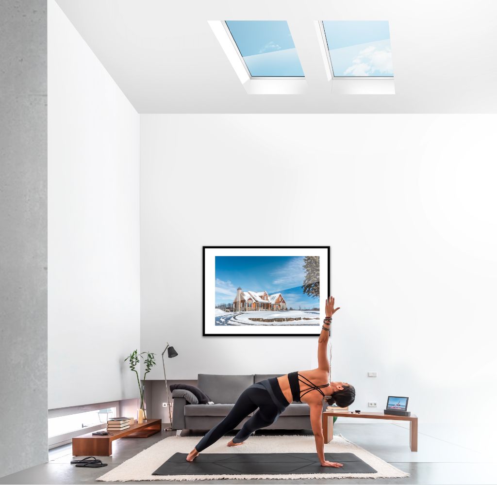 Yoga With Natural Light Skylights Square