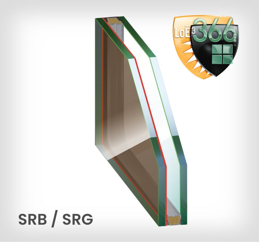 Options de vitrage 24 Srb srg glazing